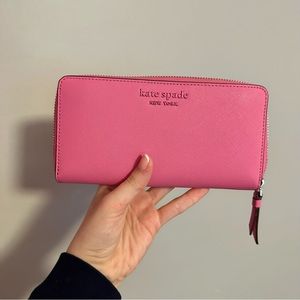 pink kate spade wallet